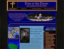 Tablet Screenshot of evenatthedoors.com